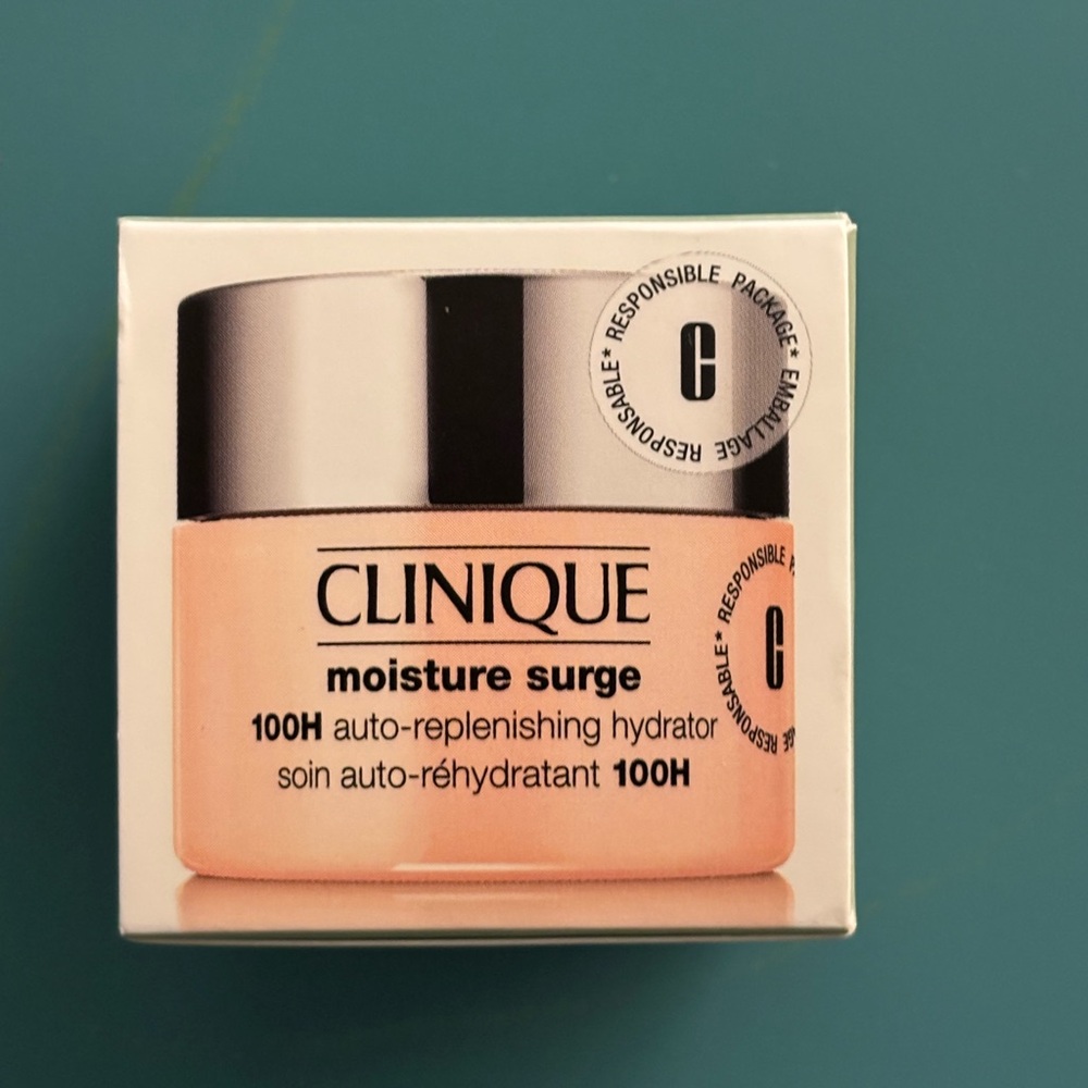 Clinique Moisture Surge. Two .05 oz jars